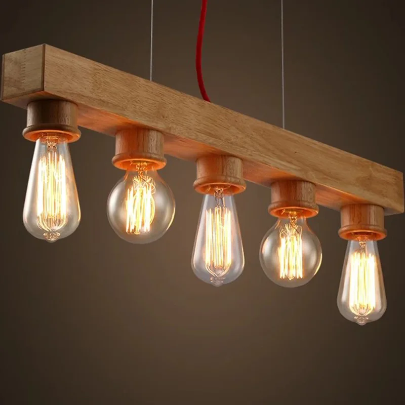 

wooden pendant lamp restaurant coffee bar pendant lamps dining room kitchen drop light