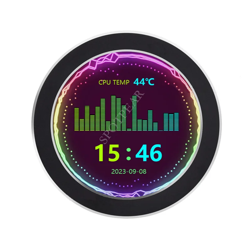 LCD USB  ǻ  ÷ ũ, USB C Ÿ  ũ, PC CPU GPU RAM , 2.8 ġ