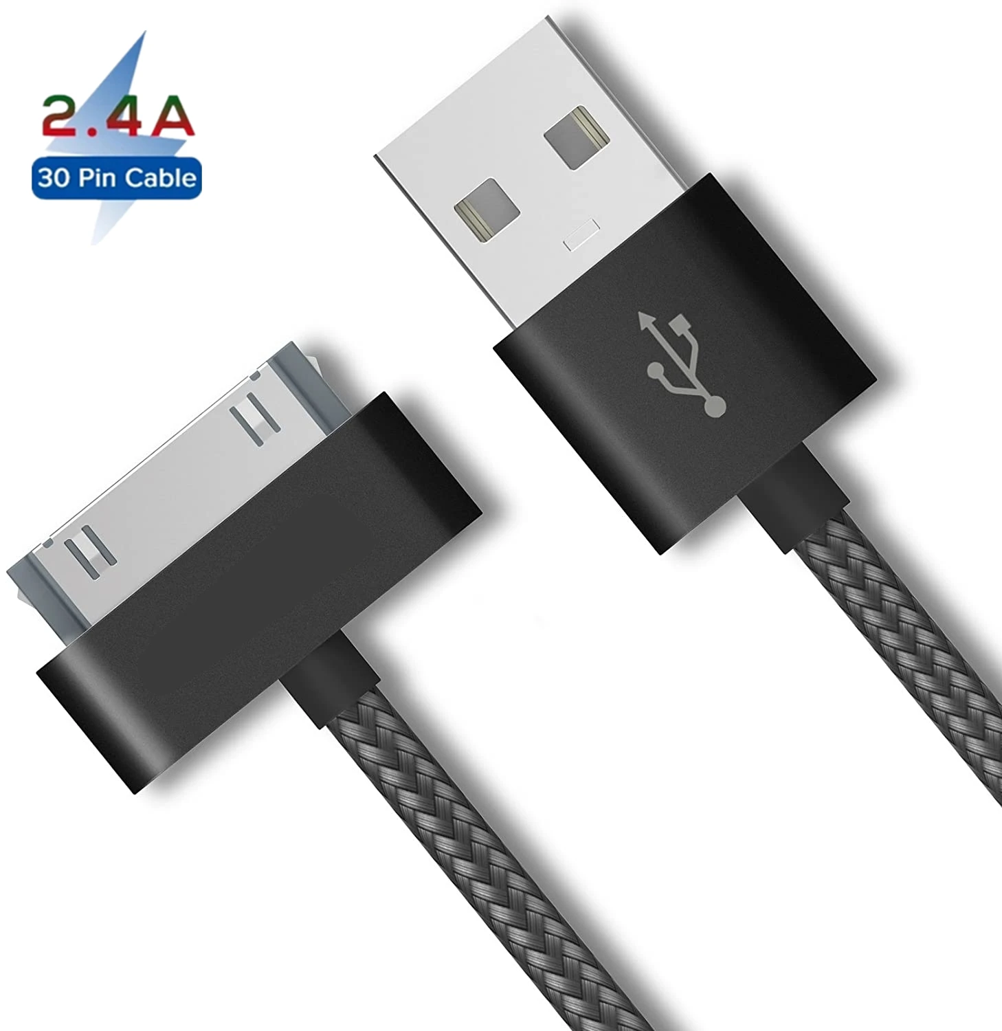 Per Iphone 4 S Cavo Caricatore Usb Veloce A 30 Pin Per Apple Iphone 4 S Ipad 2 3 Ipod Touch Nano Iphone4 Cavi Adattatori Per Cavo Di Sincronizzazione 