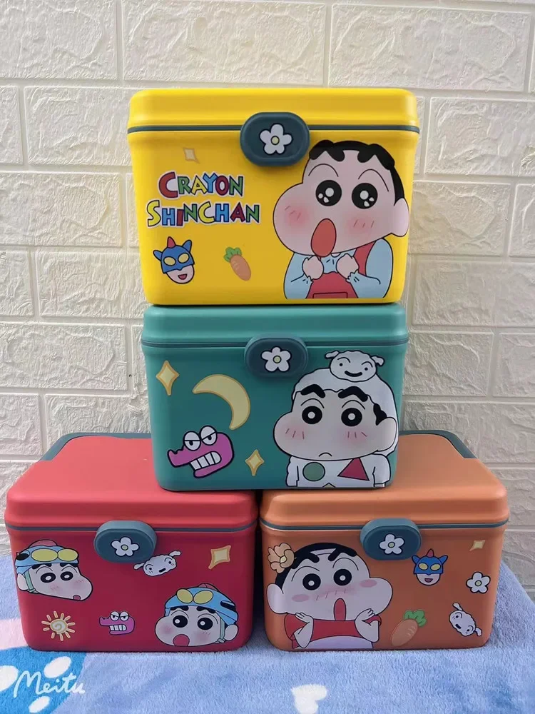

Crayon Shin-Chan kawaii Creative Portable Medicine Kit Cartoon Medicine Storage Household Emergency Medicine Medicine Box