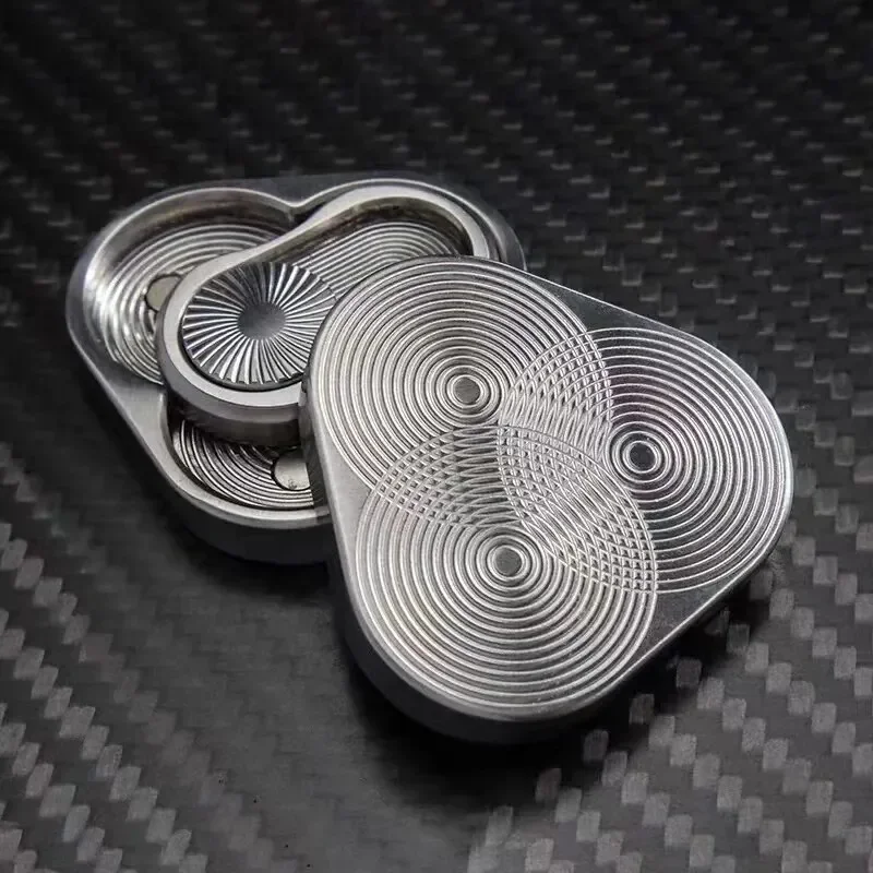 Fidget Slider Toy Magnetic Adult EDC Metal Decompress Stress Relief