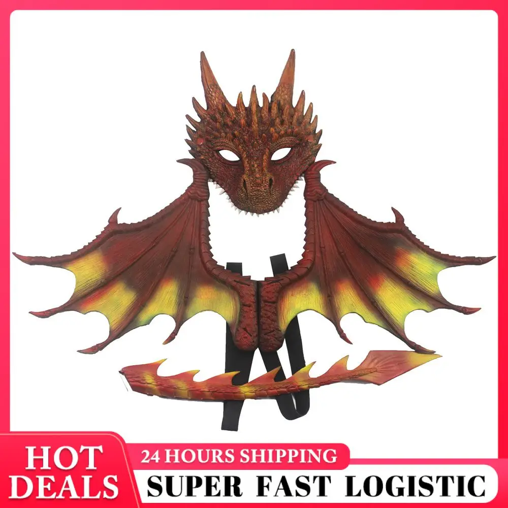 

Kids Dress Up Set Unique Festive Dragon And Tails Costume Set Kids Role Play Party Cos Play Props Dragon Costume Halloween