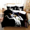 Michael Jackson Bedding Set Single Twin Full King Size Musical Genius Bed Linen Adults Teens Bedroom 200x200cm Duvet Cover Set 4