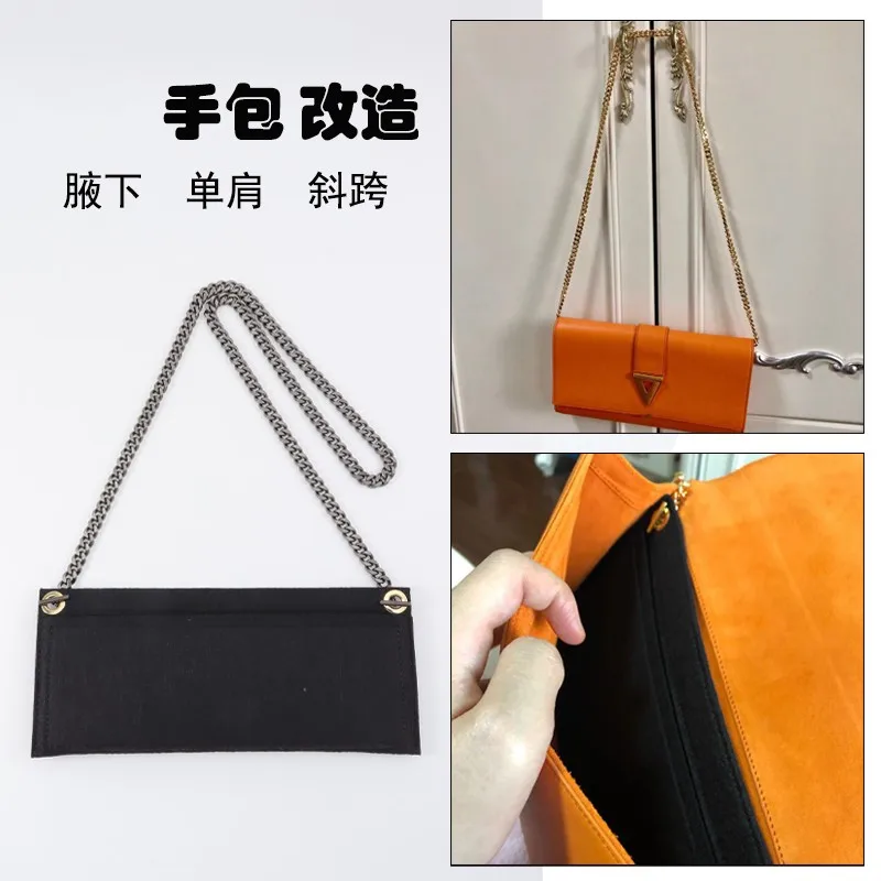 Y wallet converter with chain handbag modification shoulder chain