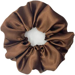 Elegant Oversized Silk Scrunchies - Chiffon Elastic Hair Ties & Headwear (6)