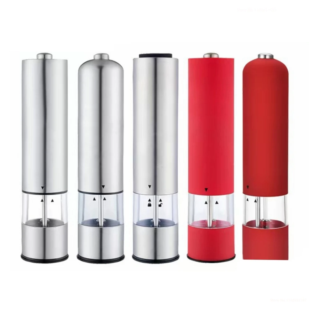 Electric Spice Grinder, Rose and Stainless Steel, Adjustable