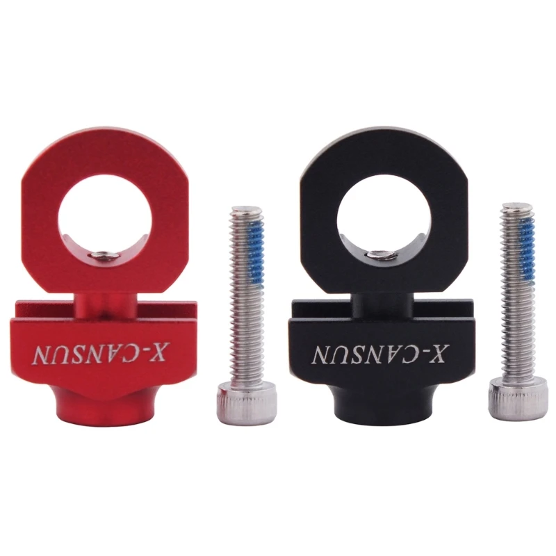 

77HC Bicycles Aluminum Chain Tensioner Bike Tension Fastener Bolts Adjuster Chain Tension Fastener Screw Rod For BMX Bikes