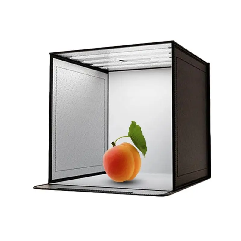 Product Photo Box Foldable Portable Picture Tent Booth With LED Light Photography Kit For Pets Bracelet Rings Makeup Models