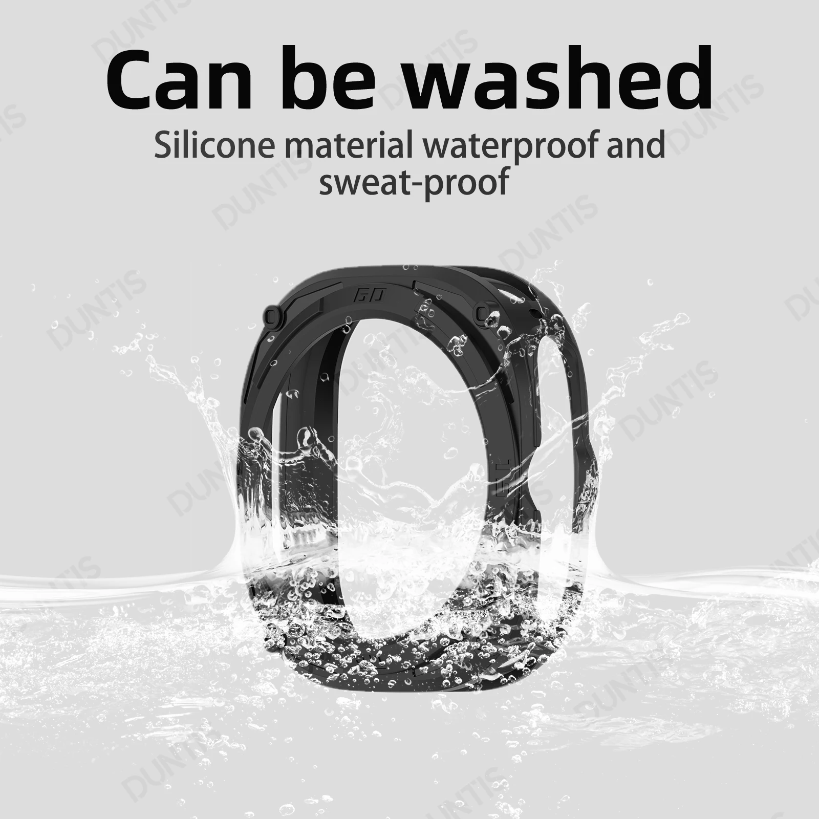 Shock-Proof Silicone Protective Case Cover - Shatter-Resistant Smart Watch Shell Accessories