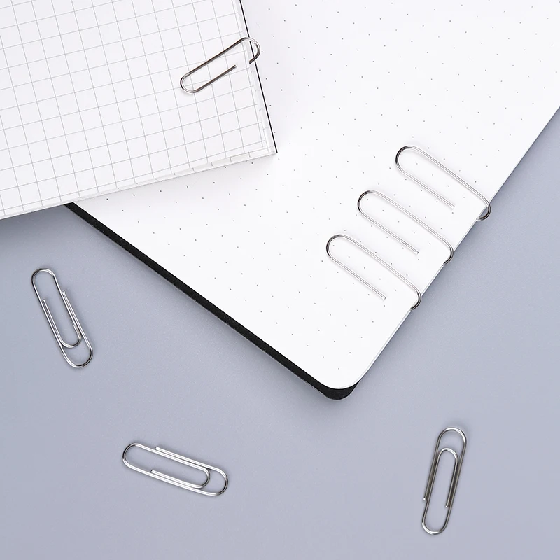 200pcs/box Paper Clips Durable and Rustproof Metal For Home School Office Document Organizing Supplies