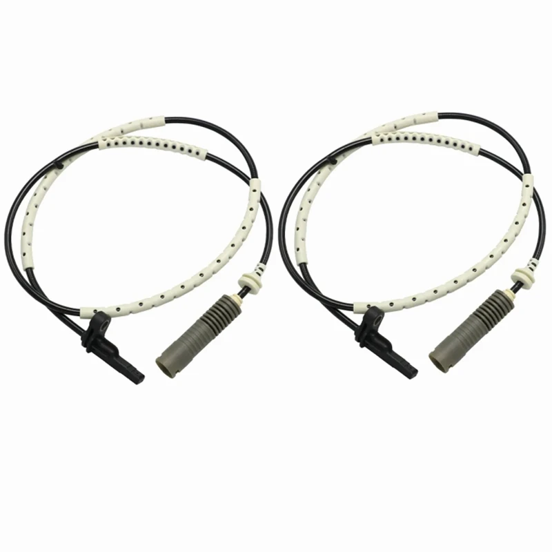 Auto Speed Sensor 4Pcs Car Front & Rear ABS Wheel Speed Sensor for BMW E81 E82 E87 E90 34526760424 34526762476
