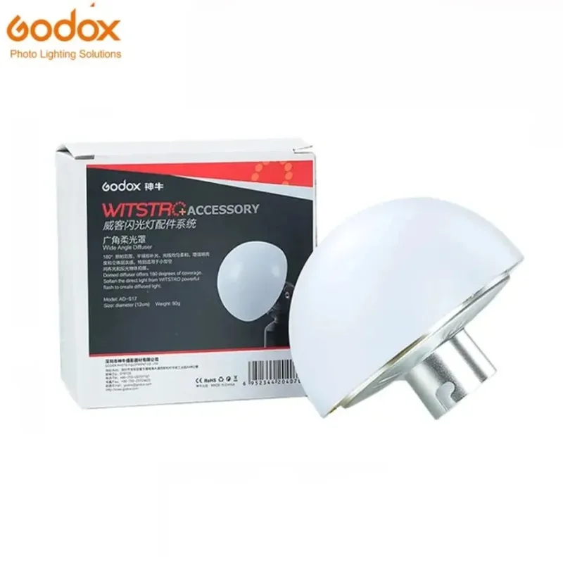 Godox AD-S17 돔 디퓨저 광각 소프트 포커스 쉐이드 디퓨저 Witstro AD200 AD200Pro AD360II AD180 AD360 스피드라이트
