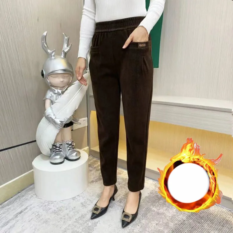 2023 Spring Autumn KPOP Fashion Harajuku Slim Fit Trousers Women Loose Casual All Match Lady Pants Korean High Waist Harem Pant