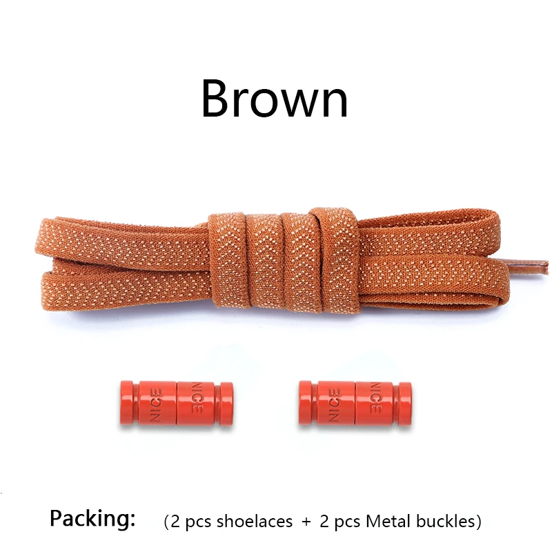 Vibrant No-Tie Elastic Shoelaces for Effortless Footwear