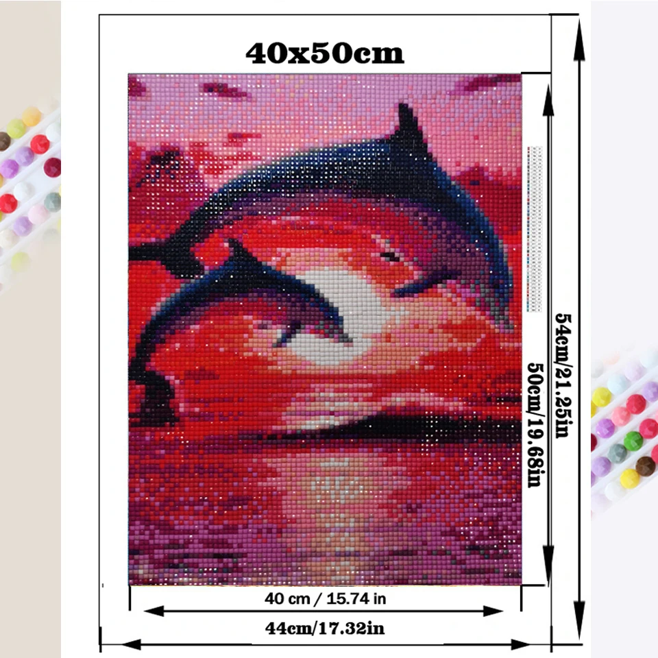 Full Mosaic Diamond Painting Animals Cat Dog Monkey Pterosaur Unicorns 5D Embroidery Home Decor DIY Rhinestone Cross Stitch A4 diamond painting