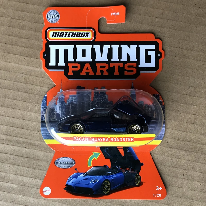 Original Mattel Matchbox Moving Part Series 1/64 Car Ford