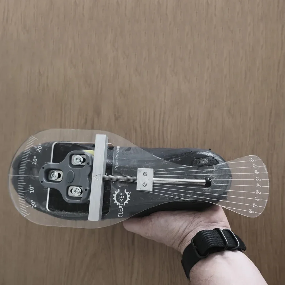 Cleat Key Pro Cleat Adjustment Tool bike fitting use tools Precise Angle Ride Comfort & Injury Prevention cleat adjustment tool