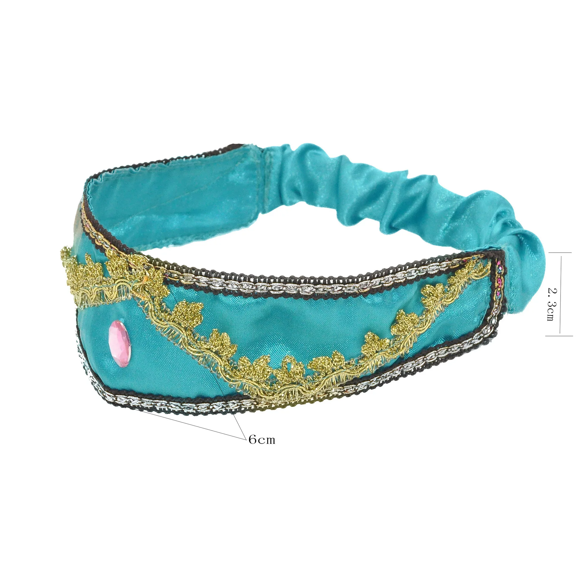 Movie Aladdin Jasmine Princess Headband Headpiece for Women Girls hair accessories