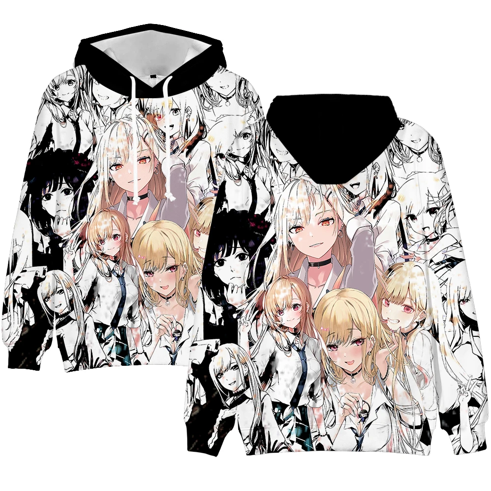

3D Comic My Dress-Up Darling Hoodies Men Women Unisex Tops Kids Sweatshirts Casual Harajuku Boys Girls Autumn Streetwear Clothes