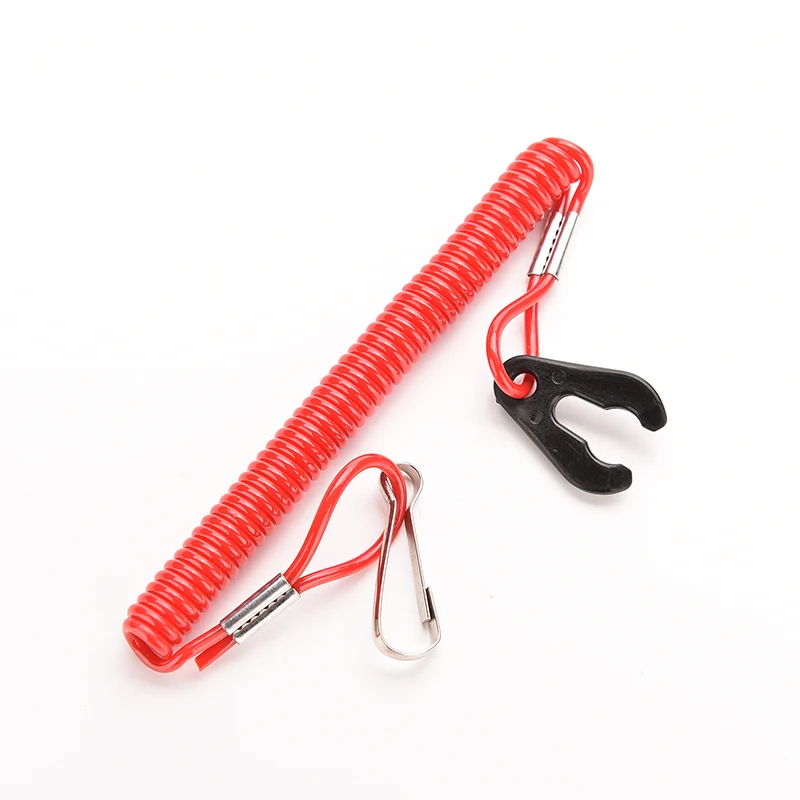 1pcs/lot Boat Motor Kill Stop Switch Safety Tether Lanyard Outboard Engine Flameout Rope Tohatsu Outboard Engine Parts