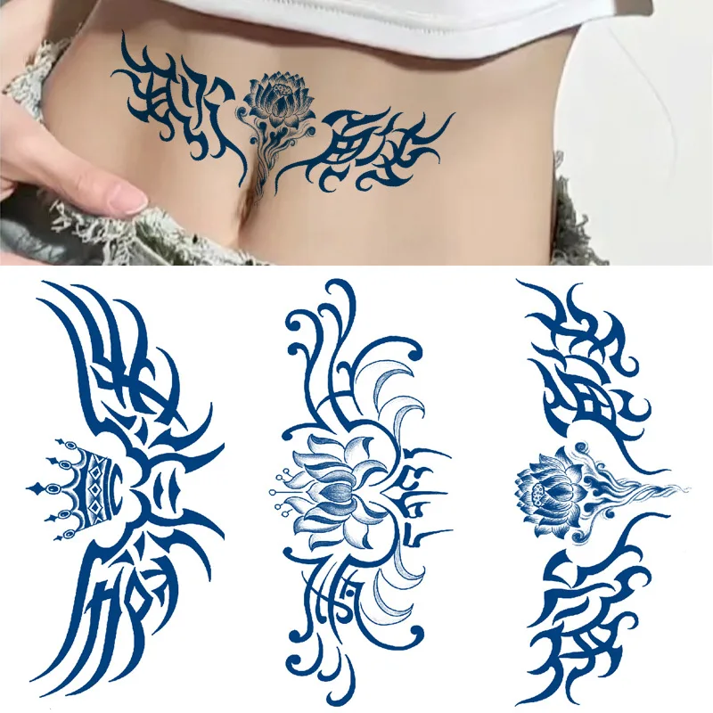 

Semi-permanent Tattoo Personalised Zodiac Animal Design Waterproof And Sweatproof Juice Tattoo Stickers