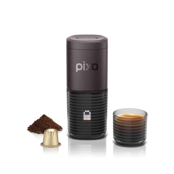 WACACO PIXAPRESSO, Coffee Machine Electric & Portable, Espresso Maker For Ground Coffee & NS Capsule
