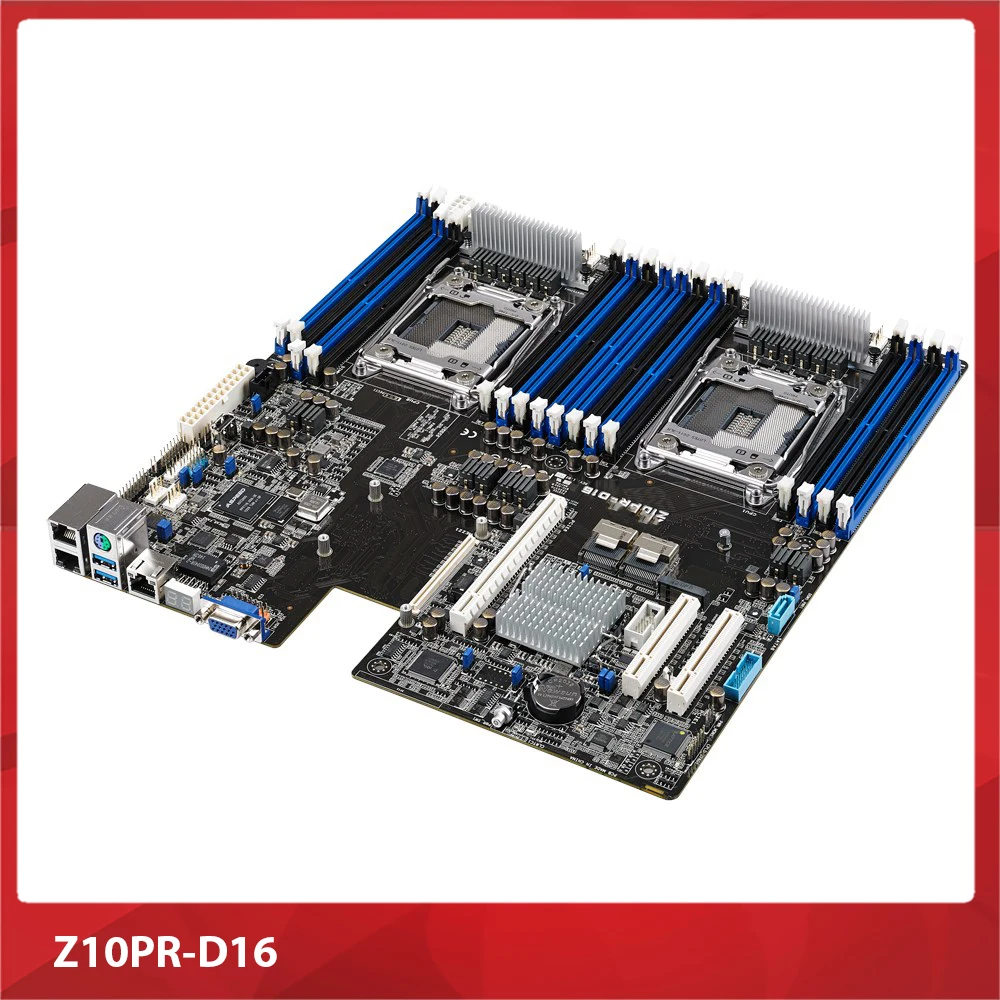 

Оригинальная рабочая станция Материнская плата Z10PR-D16 2011-3 DIMM * 16 C612 поддержка E5 V3 V4 DDR4 100% тестирование перед отправкой