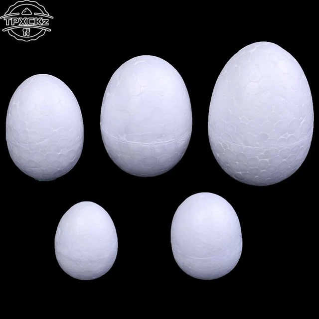 10 Pcs White Cylinder Shape Polystyrene Foam Oraments Diy Handmade -  AliExpress