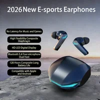 Lenovo GM2 Pro TWS Bluetooth 5.3 Wireless Earphones with HD Call Mic Low Latency Game Headphones Music Sports Earbuds Original - Image 6