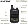 Baofeng BF-T1 Mini Walkie Talkie Kids Woki Toki USB Charger UHF 400-470Mhz 1500mah 20Channels Child's Gift Transceiver Ham Radio 2