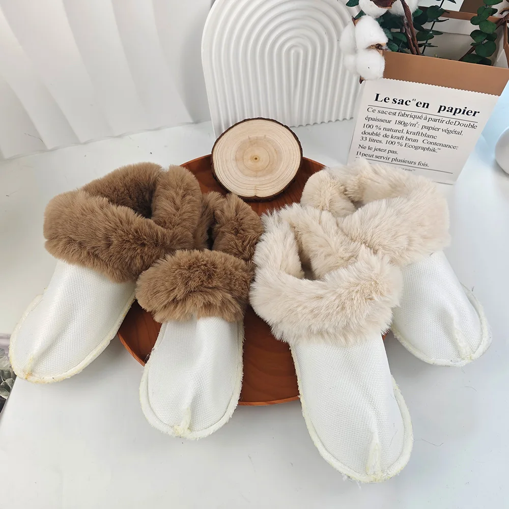 Shoe Insoles Shoe Covers Thicken Plush Insole For Men Women Removable Plush Liner Winter Warm Ankle Sock Shoe Charms