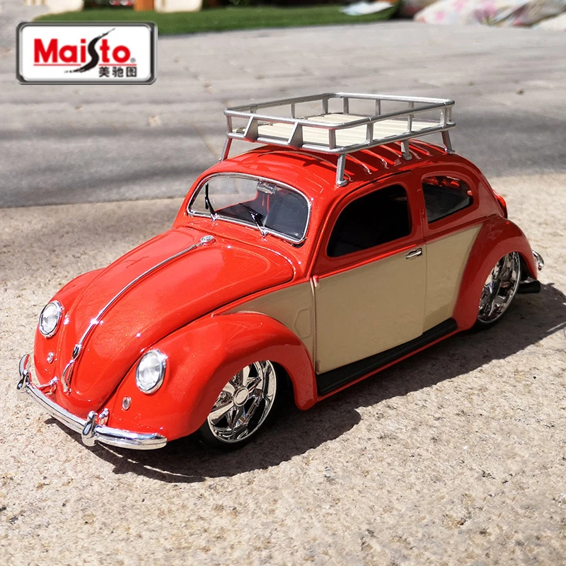 

Maisto 1:18 1951 Volkswagen Beetle Alloy Car Model Diecast Metal Toy Classic Car Model High Simulation Collection Childrens Gift