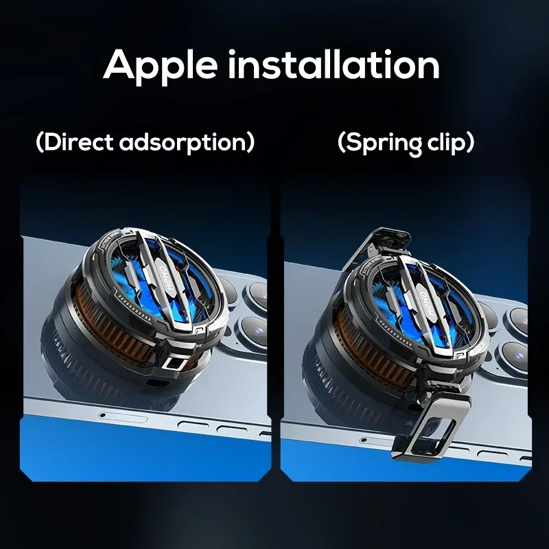 Universal Magnetic Mobile Phone Cooling Fan and Heat Sink
