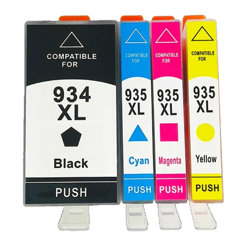 Compatible Cartridge Replacement HP 934XL 935XL 934 XL 935 (BK & C/M/Y 4Pack Combo) Officejet 6220 toner cartridge