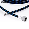 Airbrush Hose 1.8m 1/8” Thread Nylon Braided Air Hose and a Fitting Adapter 1/8” Male - 1/4” Female for Most Airbrush Accessorie 6