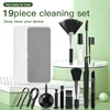 19 in 1 Computer Keyboard Cleaner Kit Phone Tablet Camera Screen Cleaning Tools Earphone Clean Brush Keycap Puller Phone Holder 2