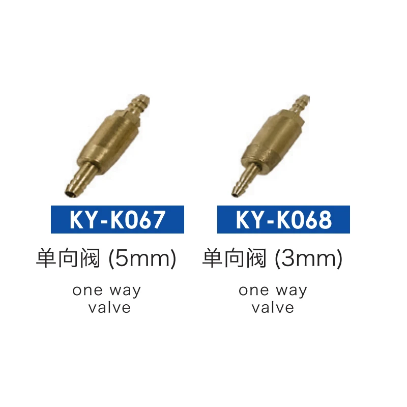 

2pcs Wholesale Price One Way Non Return Water Brass Valve For Dental Unit Spare Part Inline One-way Brass Check Valve