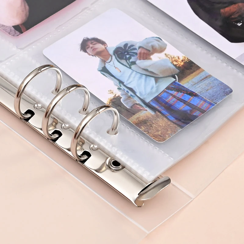 ③ASTRO ムンビン autumnstory 封入トレカ証明写真6枚セット A5 Kpop Photocard Binder 3inch Trading Card Album 6 Ring