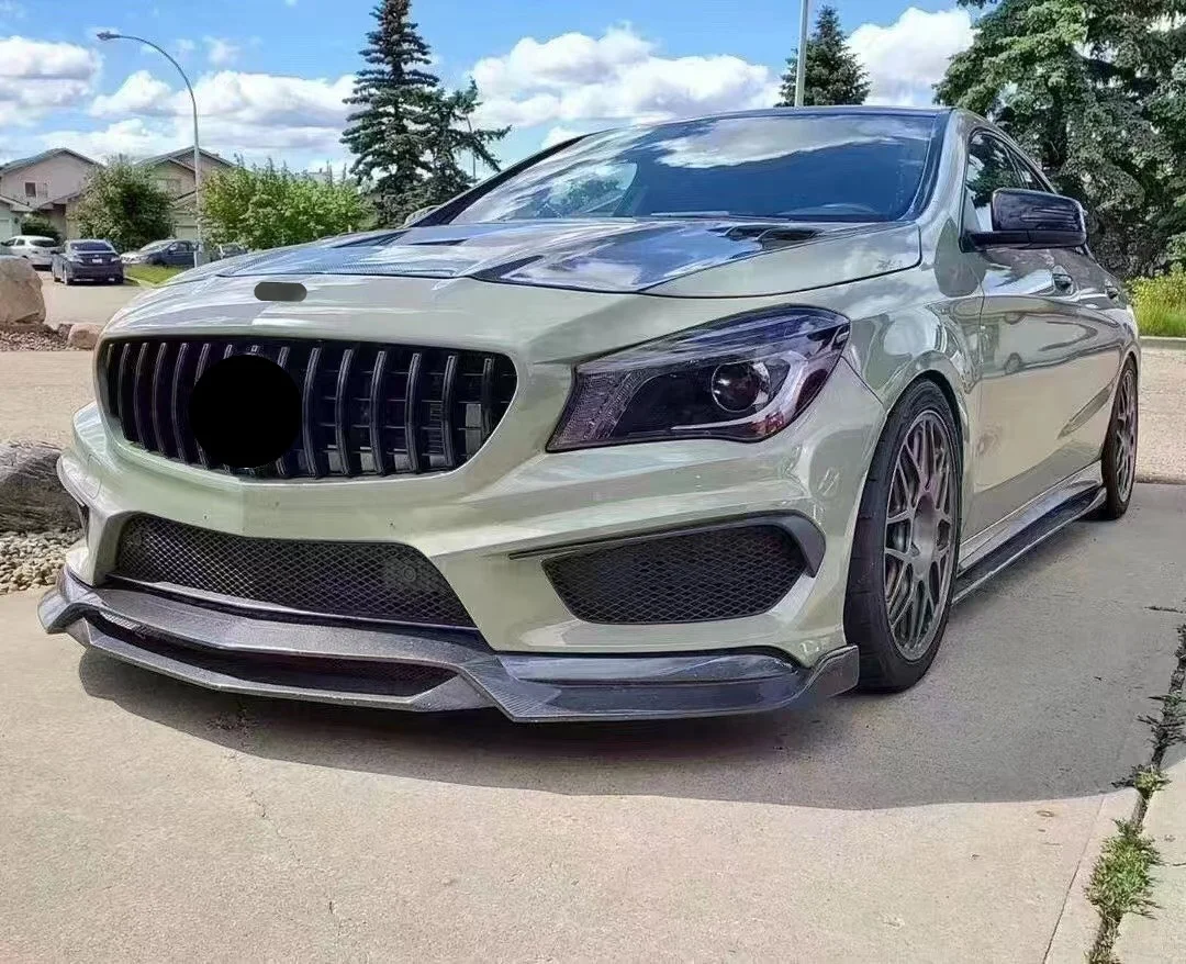 벤츠 CLA 45 바디킷 2014용 핫세일 카본 파이버 프론트 립