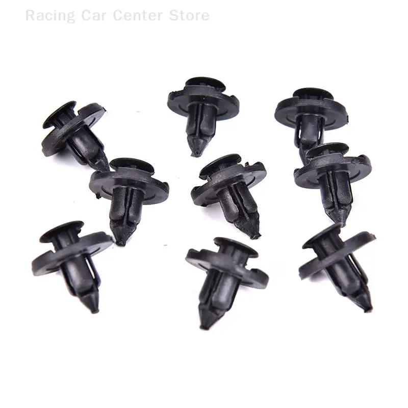 Clips De Guardabarros De Parachoques De Retención De Remaches De Nailon De 100 Piezas De 8 Mm Para Camion Y Coche