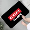 CCM Hockey Floor Mat Graphic Printed Flannel Doormats For Bathroom Kitchen Entrance Carpet Home Decor 5