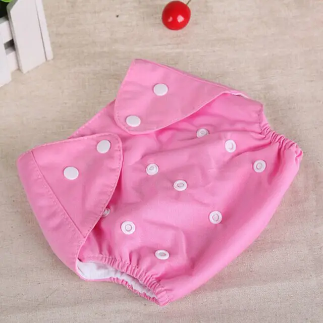2022 Brand New 1PC Adjustable Reusable Lot Baby Kids Boys Girls Washable Cloth Diaper Nappies Baby Solid Diaper Cover Wholesale - Image 6