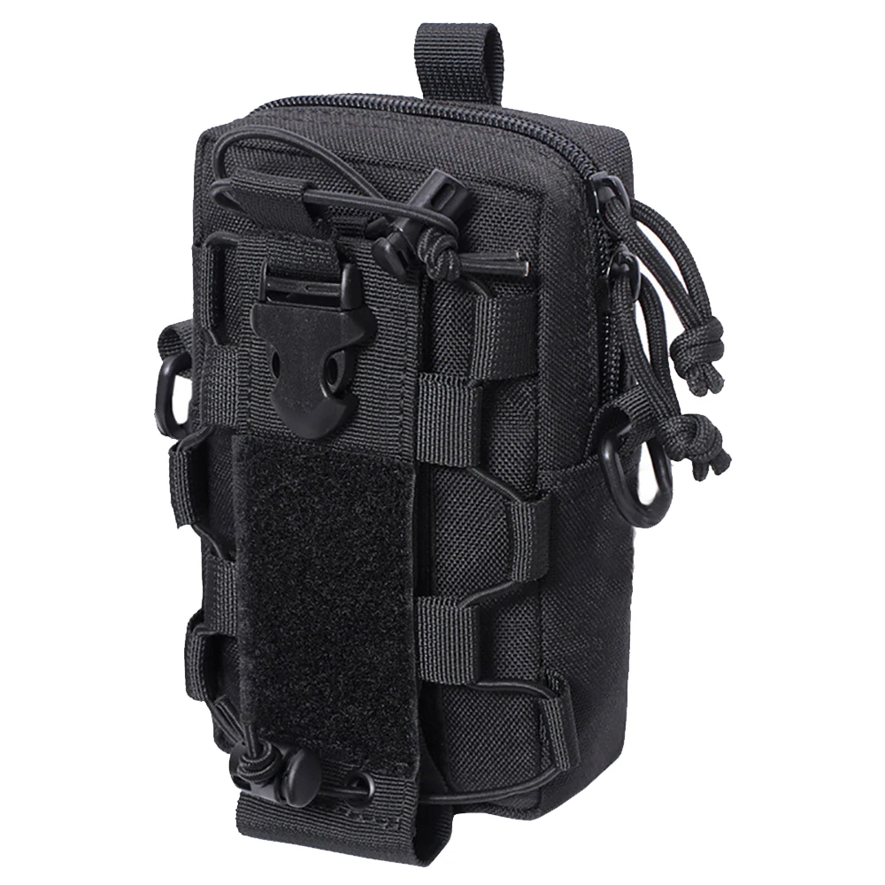 Outdoor Adventure Waist Pack Bag - Molle EDC Pouch & Water Bottle Carrier