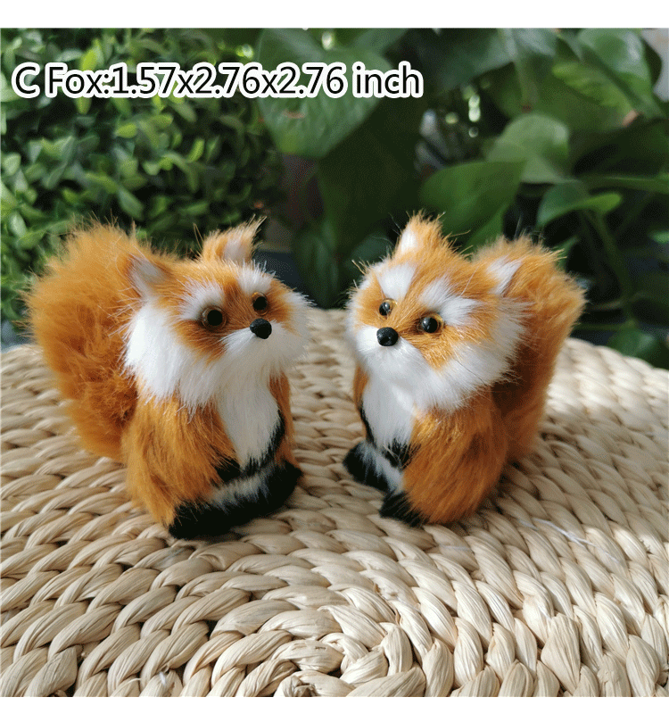 毛皮 ぬいぐるみ リアルファー キツネかな 毛皮 ぬいぐるみ リアル