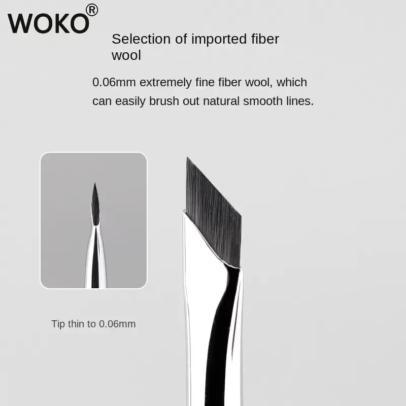Upgrade Blade Eyeliner Brush Ultra Thin Fine Angle Flat Eyebrow Brush Under The Eyes Place Makeup Brush Precise Detail Brushes 3