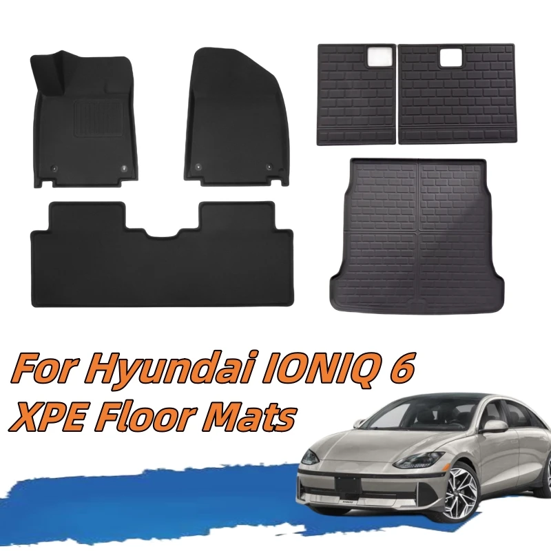 3D-Floor-Mats-For-Hyundai-Ioniq-6-2023-2024-All-Weather-Premium-XPE ...