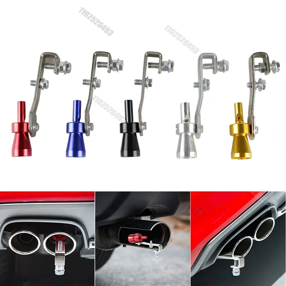 Universal Exhaust Pipe Sounder Whistle Vehicle Refit Device Turbo Muffler Sound Simulator Turbo Whistle Motorcycle Car
