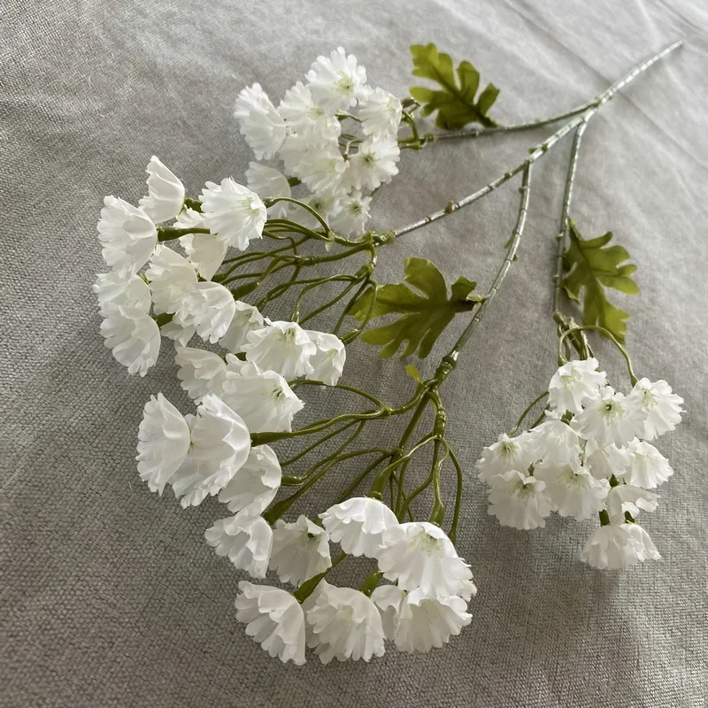 Purple Lover Grass Bouquet - Do Not Forget Me Flowers for Wedding, Party, and Country Home Decor