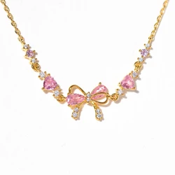 Charming Zircon Butterfly Bracelet - Sweet Valentine's Day Gift - 14cm (Golden)