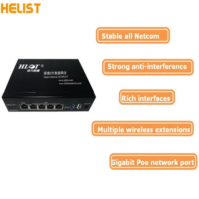 

HELIST IOT gateway controller for smart lighting system